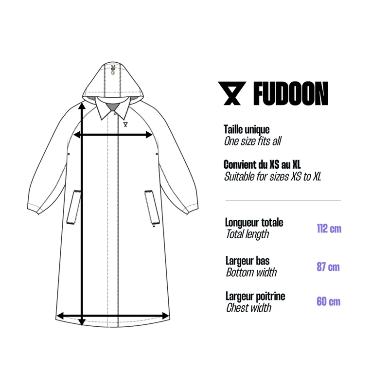 Trench-coat imperméable vert