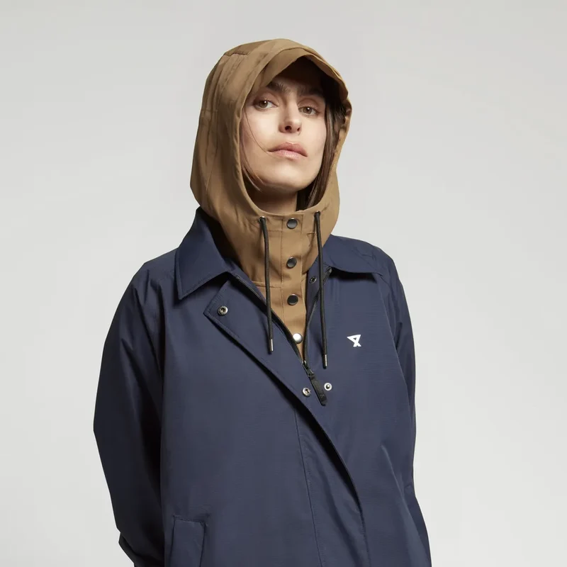 Capuche de pluie Fudini moka
