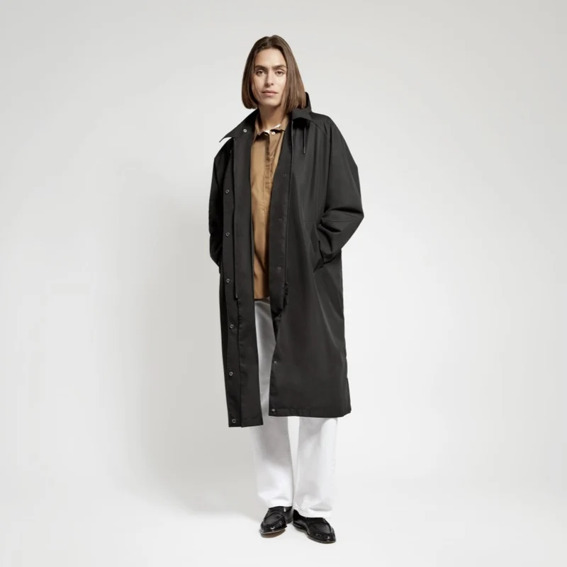 Trench-coat imperméable noir