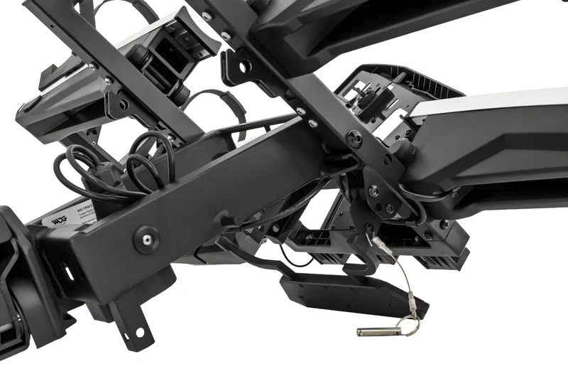 PORTE-VÉLOS PLIANT PREMIUM SUR ATTELAGE - 2 VÉLOS