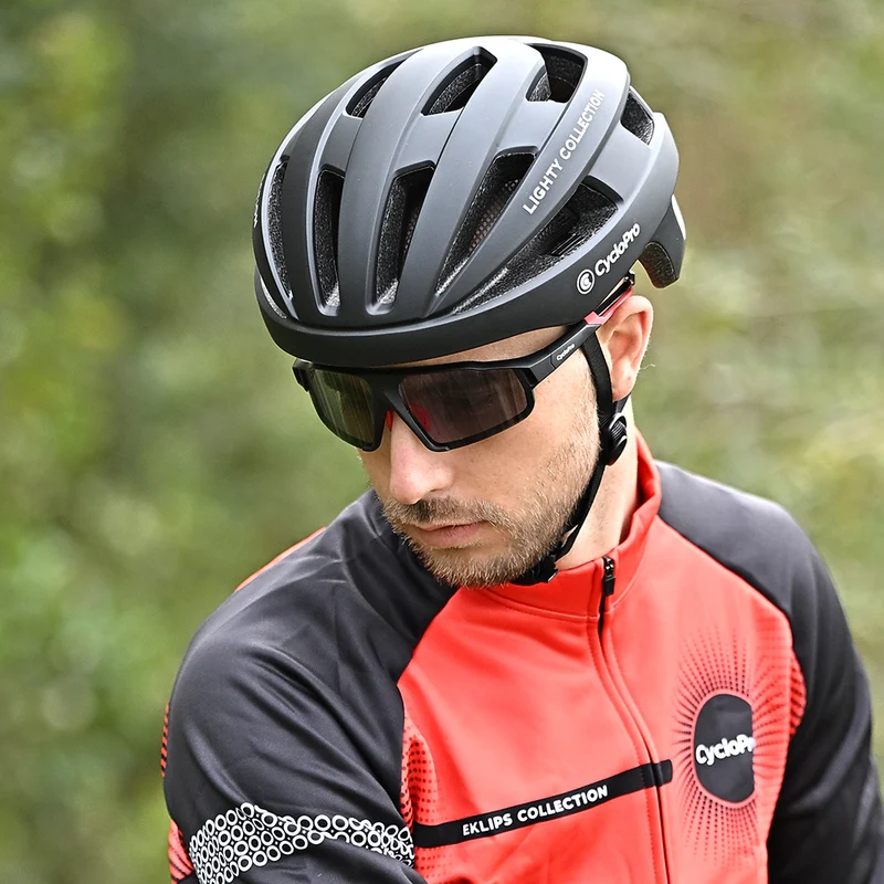 Casque Vélo De Route Noir - Lighty