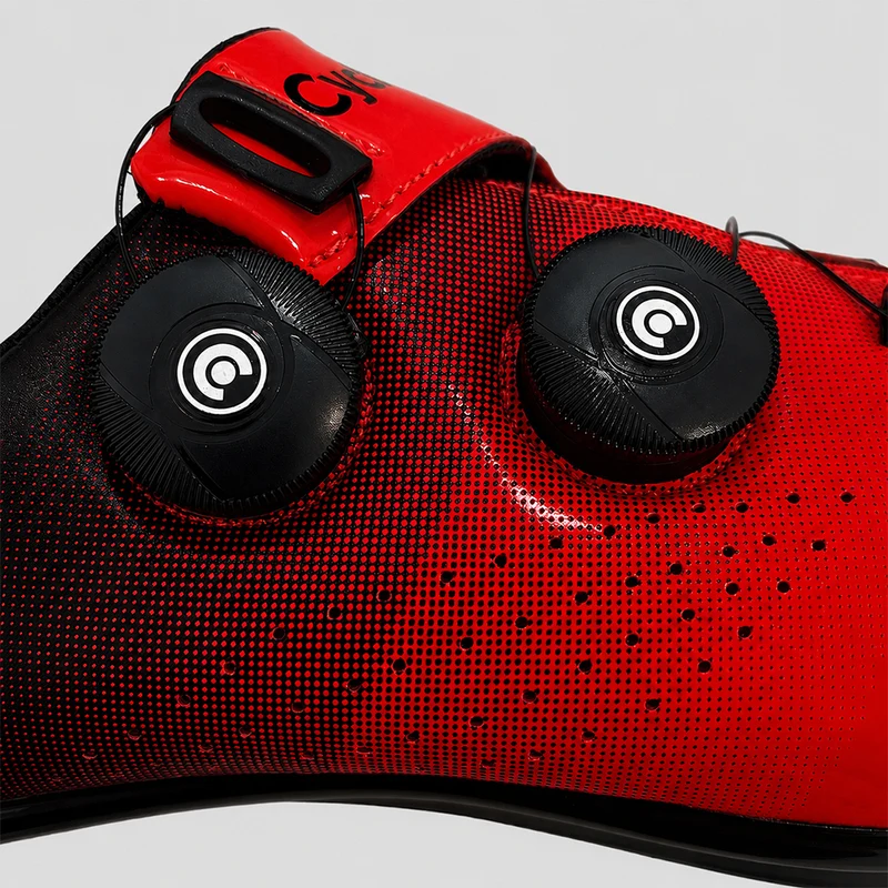 Chaussures Vélo de Route SpeedMax Rouges