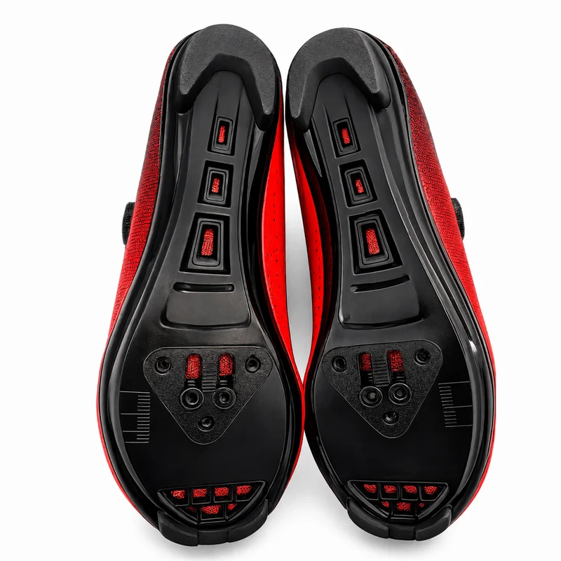Chaussures Vélo de Route SpeedMax Rouges