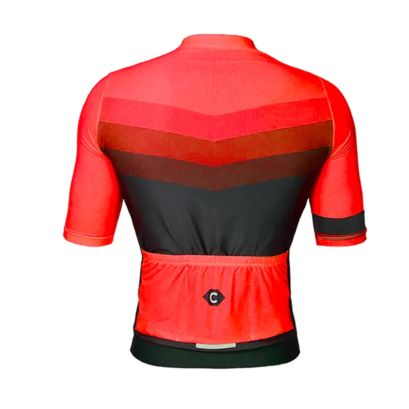 MAILLOT DE CYCLISME ROUGE - AGILITY