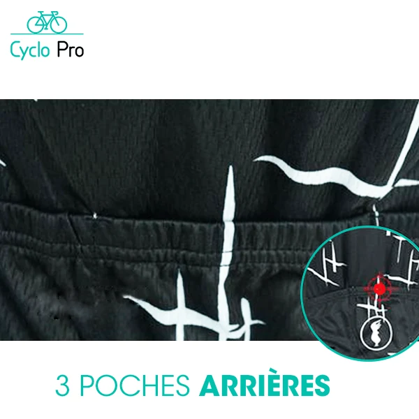 Tenue De Cycliste Route Noir - Magique+