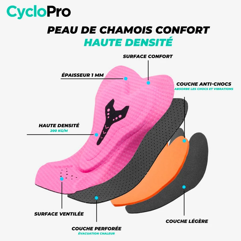 Cuissard Femme Cyclisme / VTT - Reflect+ - DESTOCKAGE