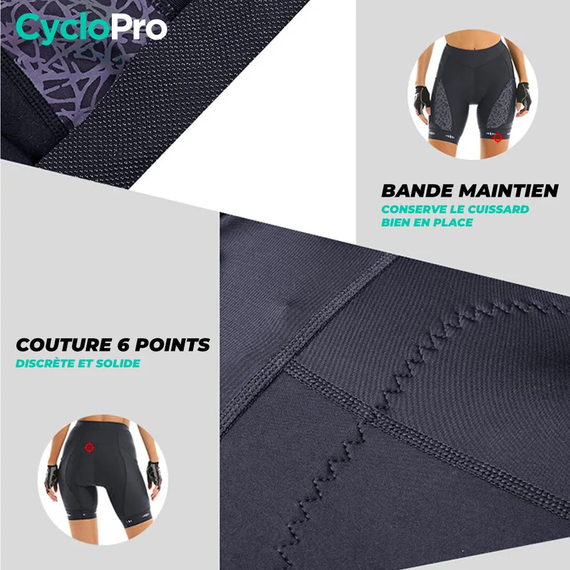 Cuissard Femme Cyclisme / VTT - Reflect+ - DESTOCKAGE