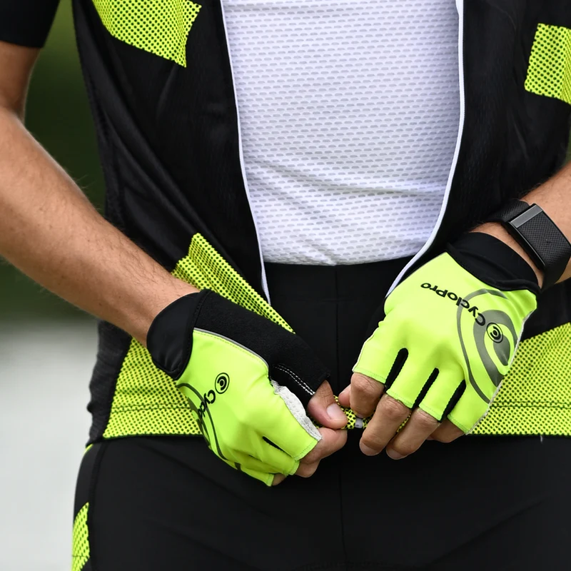 Mitaines Vélo Jaunes - ConfortMax