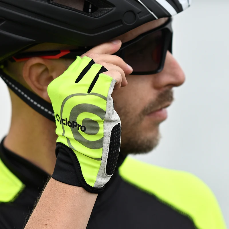 Mitaines Vélo Jaunes - ConfortMax