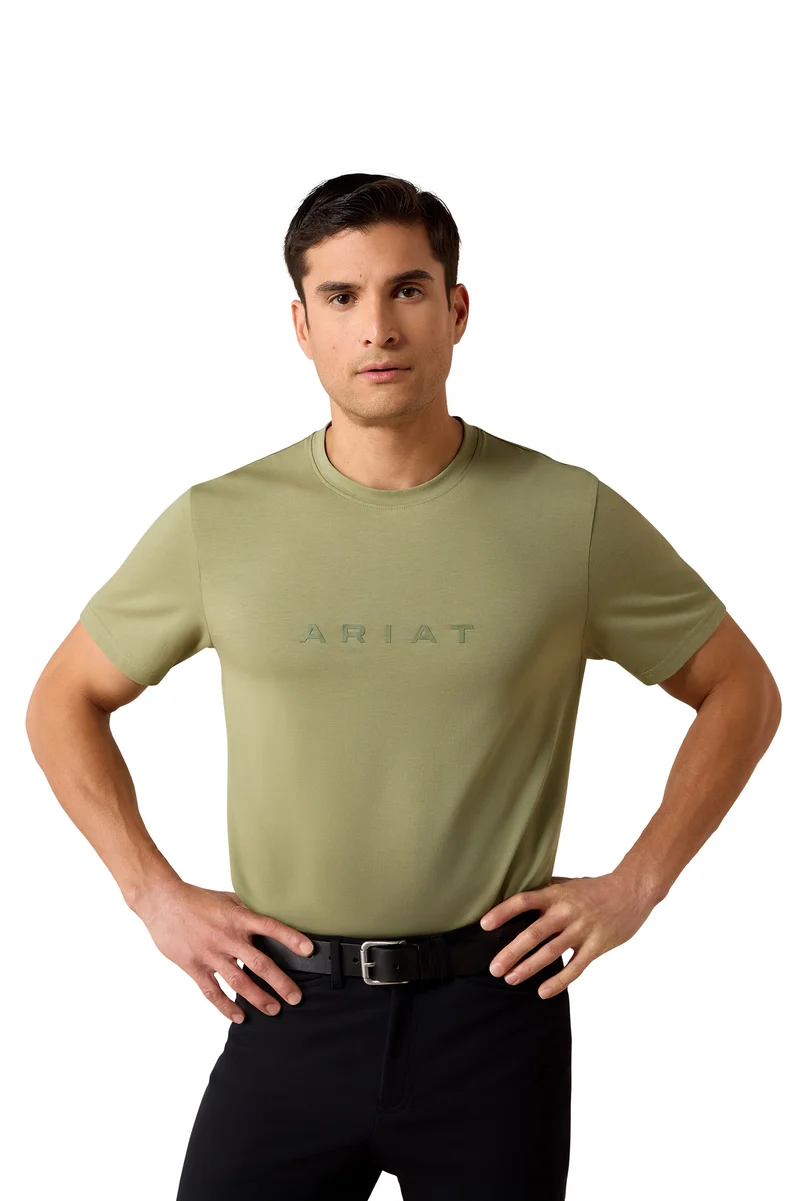 Homme T-shirt The Logo Oil Green M