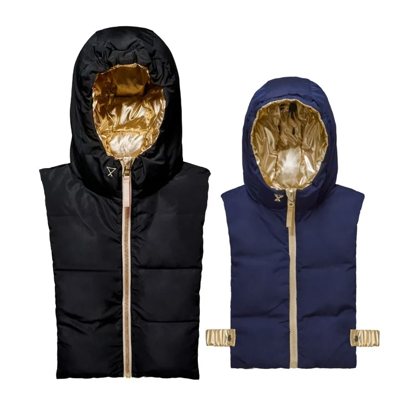 Duo capuches Mini-Me Fudoon adulte + enfant dorées