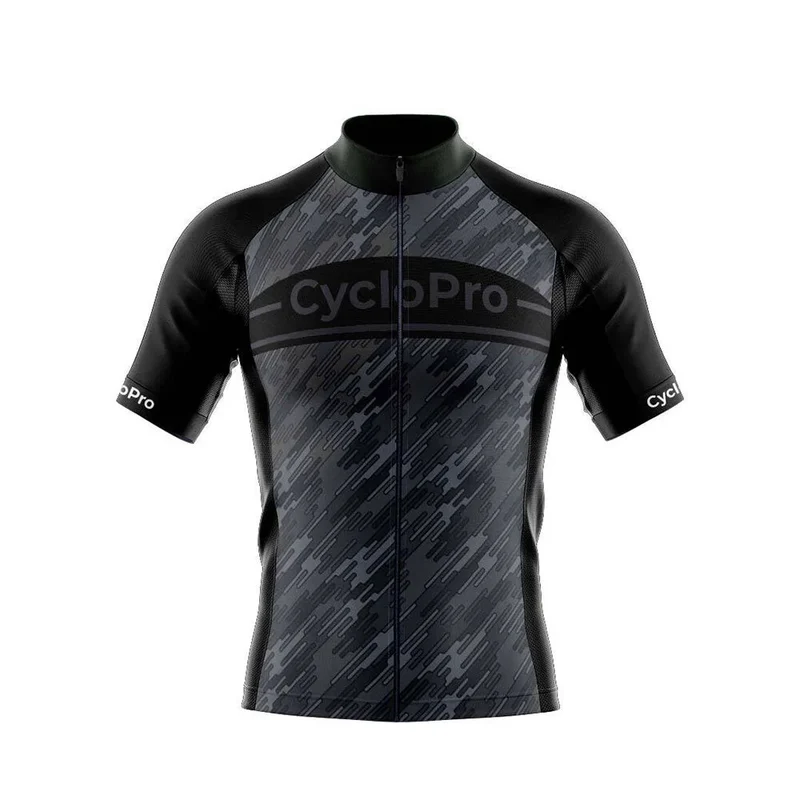 Maillot Cyclisme Route Gris - Wind+ - DESTOCKAGE