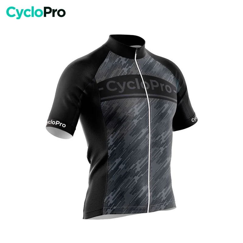 Maillot Cyclisme Route Gris - Wind+ - DESTOCKAGE