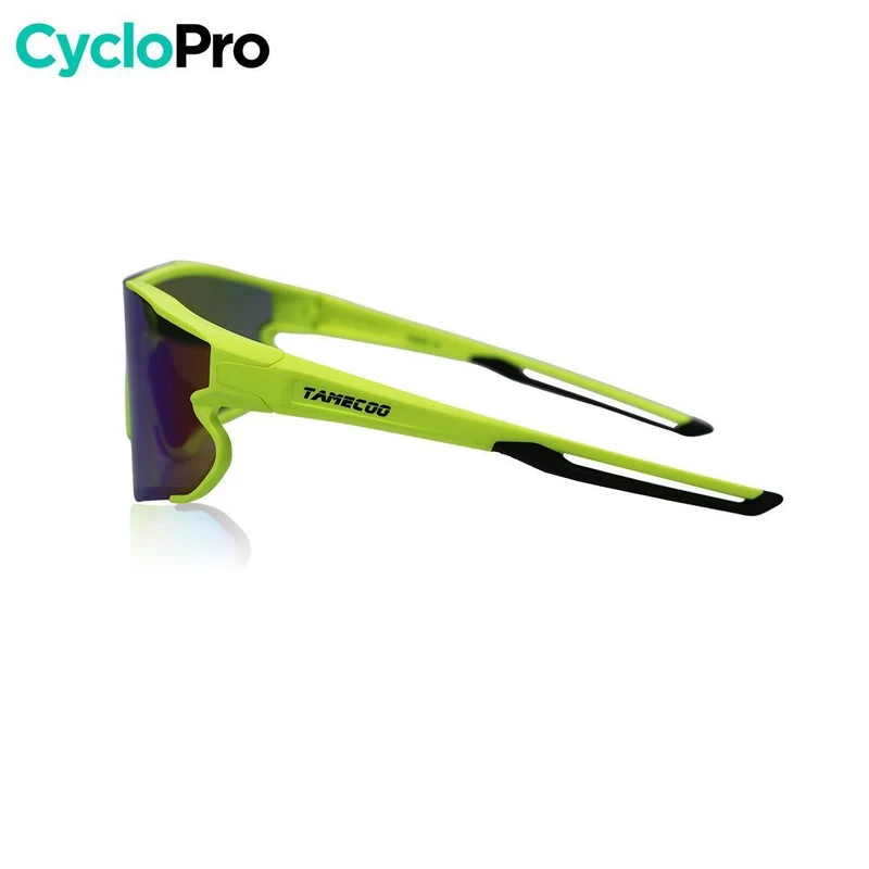 Lunettes Vélo Verres Interchangeables - Jaune - OPTIMAX
