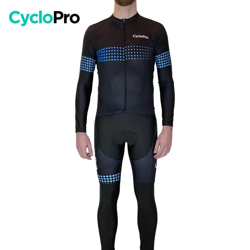 Tenue cycliste automne Bleue Homme - Liberty+ - DESTOCKAGE