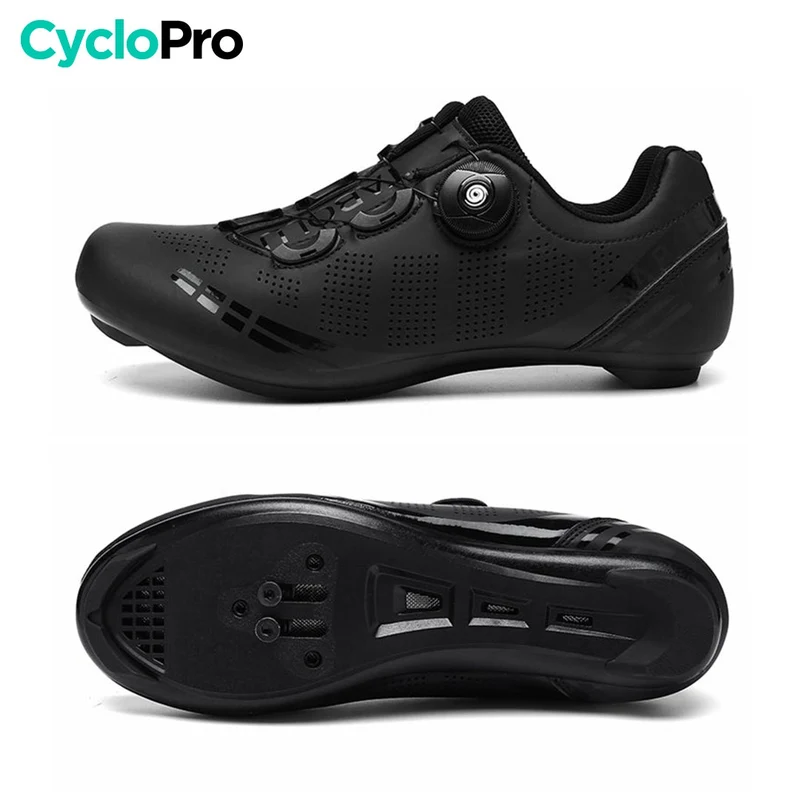 Chaussures vélo de route noires - Road+