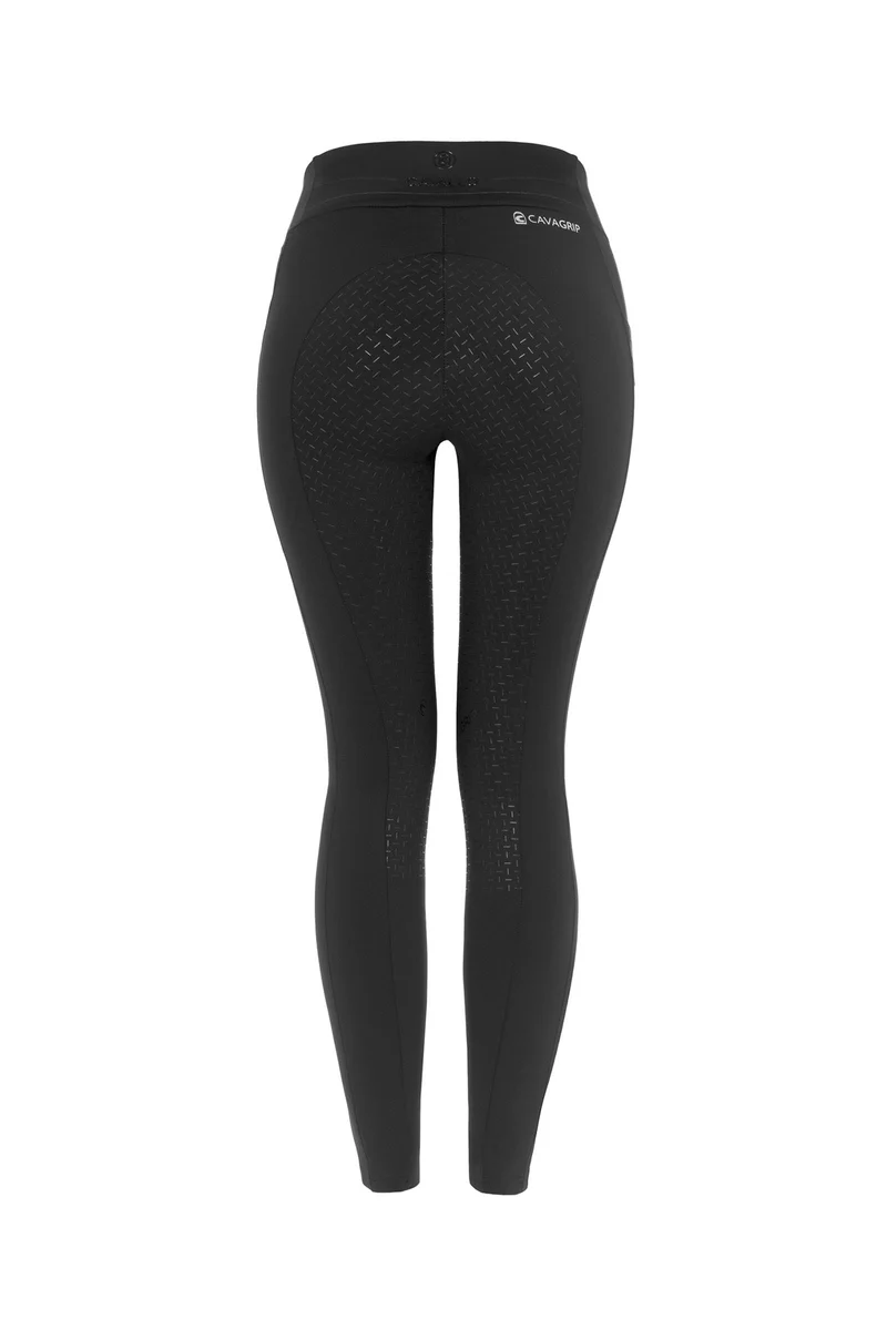 CAVALLOVE Grip RL leggings d’équitation femme avec grip intégral Black 36