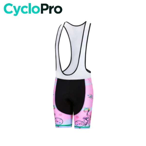 Cuissard Vélo de Route Rose - Happy+
