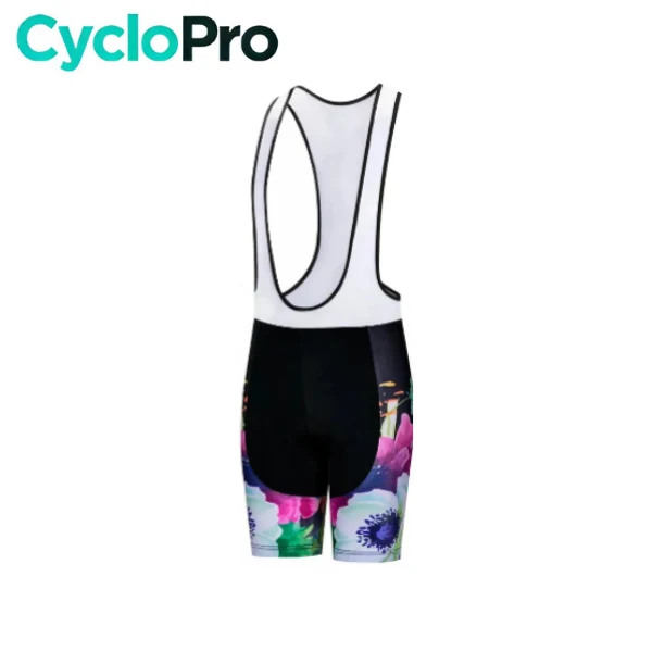 Cuissard Vélo de Route Noir - Flowers+