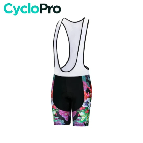 Cuissard Vélo de Route Coloré - Floral+