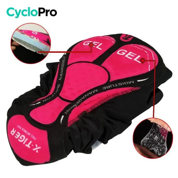 CUISSARD VÉLO DE ROUTE NOIR - ÉLÉGANCE+