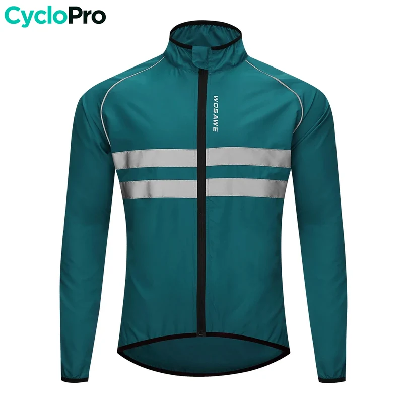VESTE COUPE-VENT CYCLISTE HOMME - LIGHTY - DESTOCKAGE