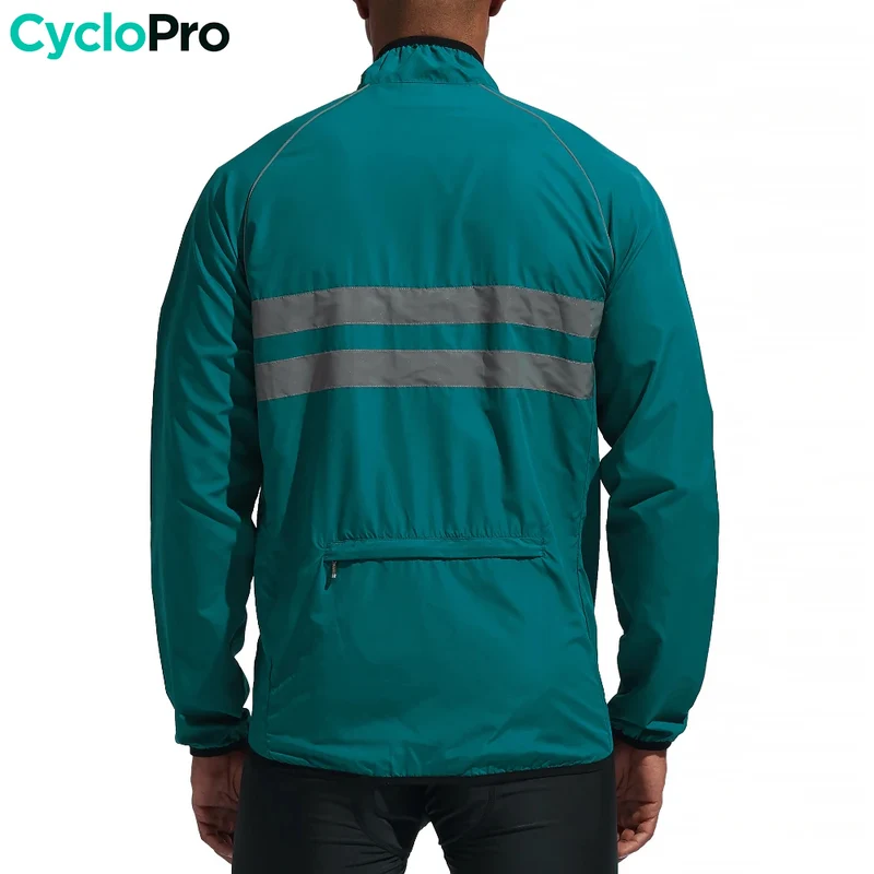 VESTE COUPE-VENT CYCLISTE HOMME - LIGHTY - DESTOCKAGE