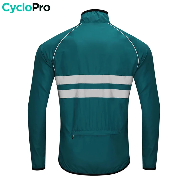 VESTE COUPE-VENT CYCLISTE HOMME - LIGHTY - DESTOCKAGE