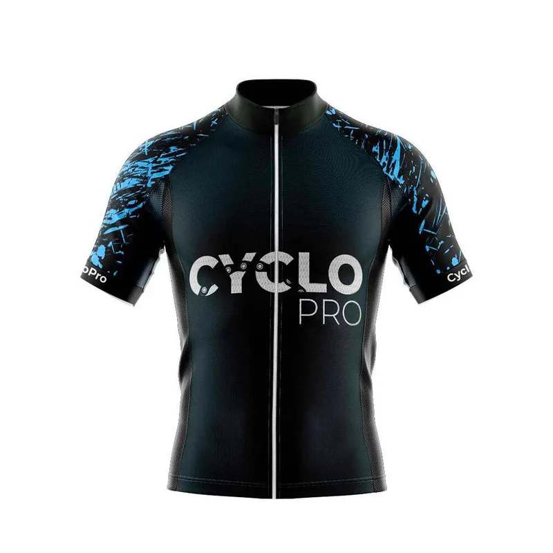 MAILLOT DE CYCLISME BLEU - CYCLOPRO - DESTOCKAGE