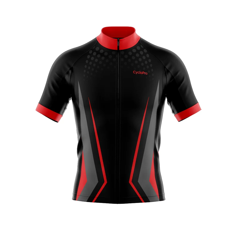 Tenue De Cyclisme Rouge Solidity