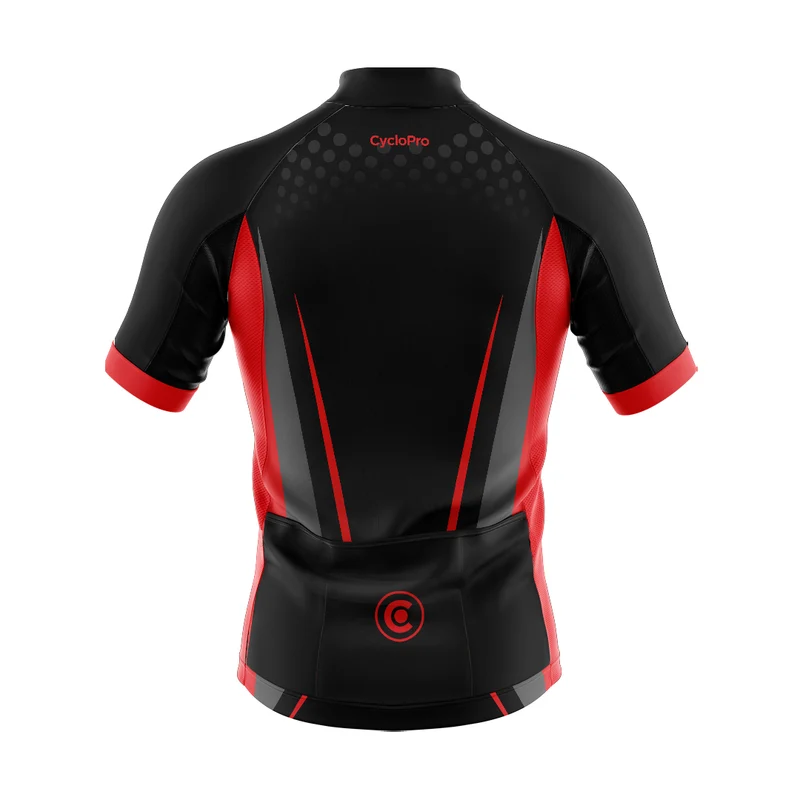 Tenue De Cyclisme Rouge Solidity