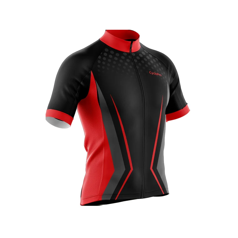 Tenue De Cyclisme Rouge Solidity