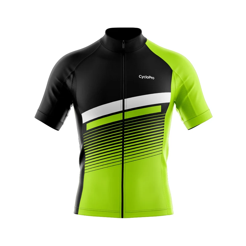 Tenue De Cyclisme Noire et Jaune turbo