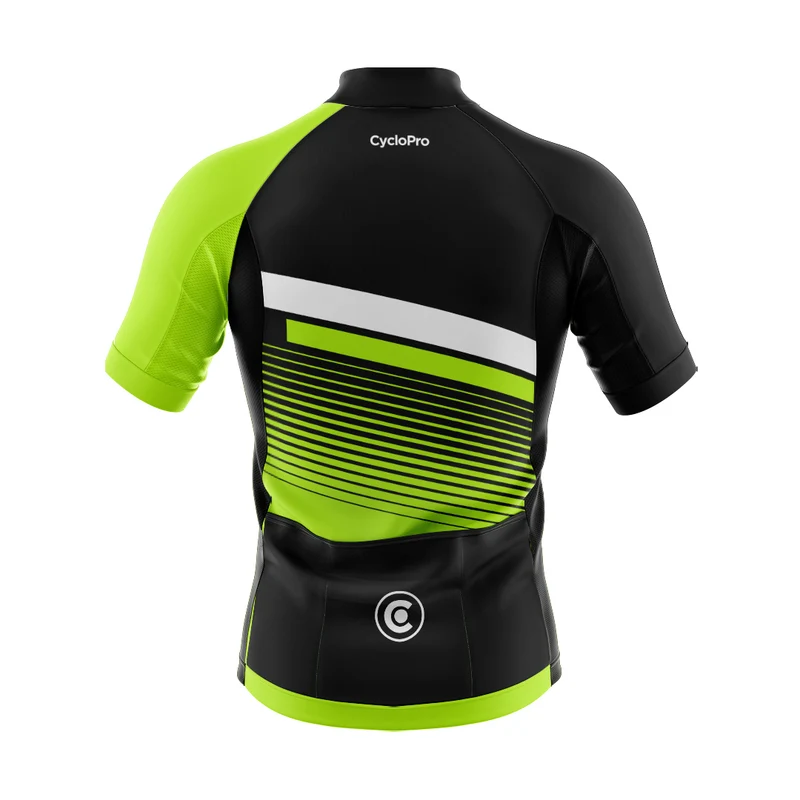 Tenue De Cyclisme Noire et Jaune turbo