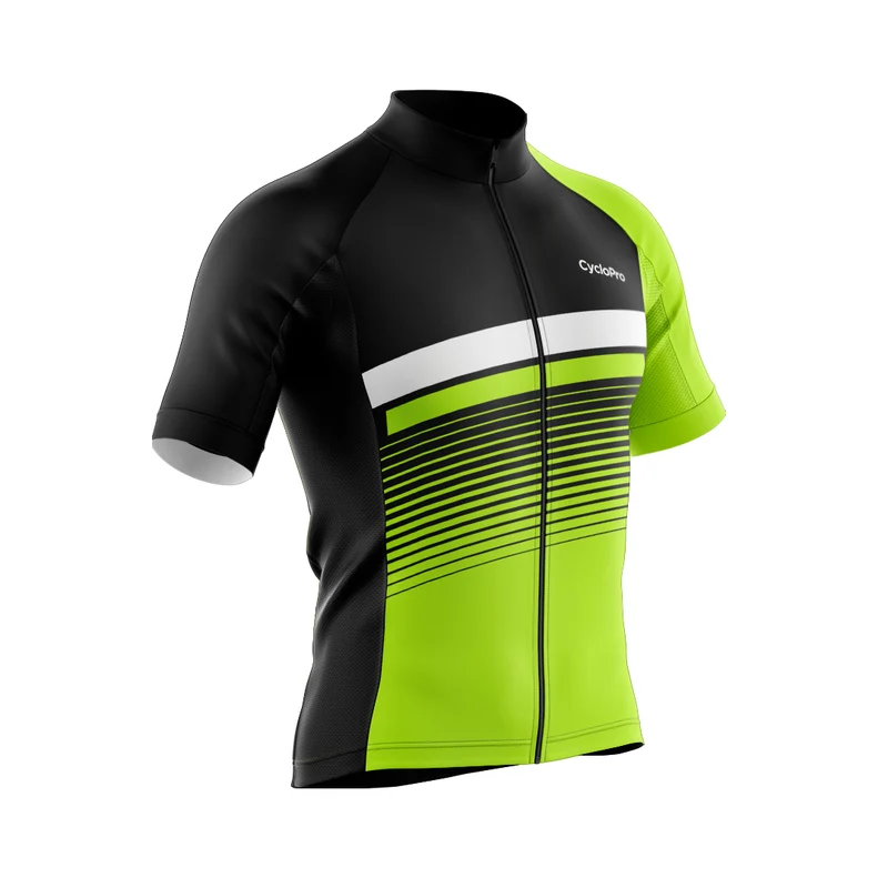 Tenue De Cyclisme Noire et Jaune turbo