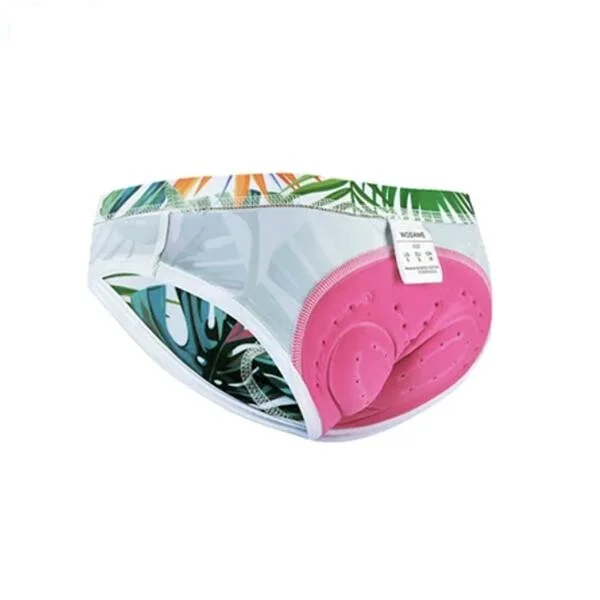 CULOTTE FLEURS HAWAÏENNES VTT/CYCLISME ABSOR+ - FEMME