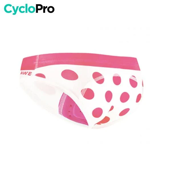 CULOTTE À POIDS ROSE VTT/CYCLISME ABSOR+ - FEMME