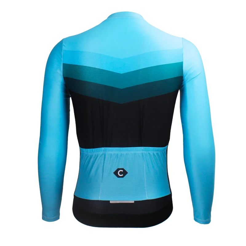 Maillot manches longues mi-saison bleu | Agility