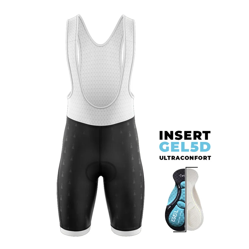 Tenue De Cyclisme Noire et Blanche - Bretagne