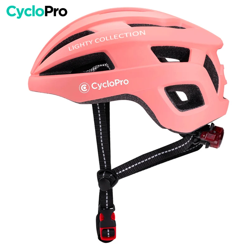 Casque Vélo De Route Rose - Lighty