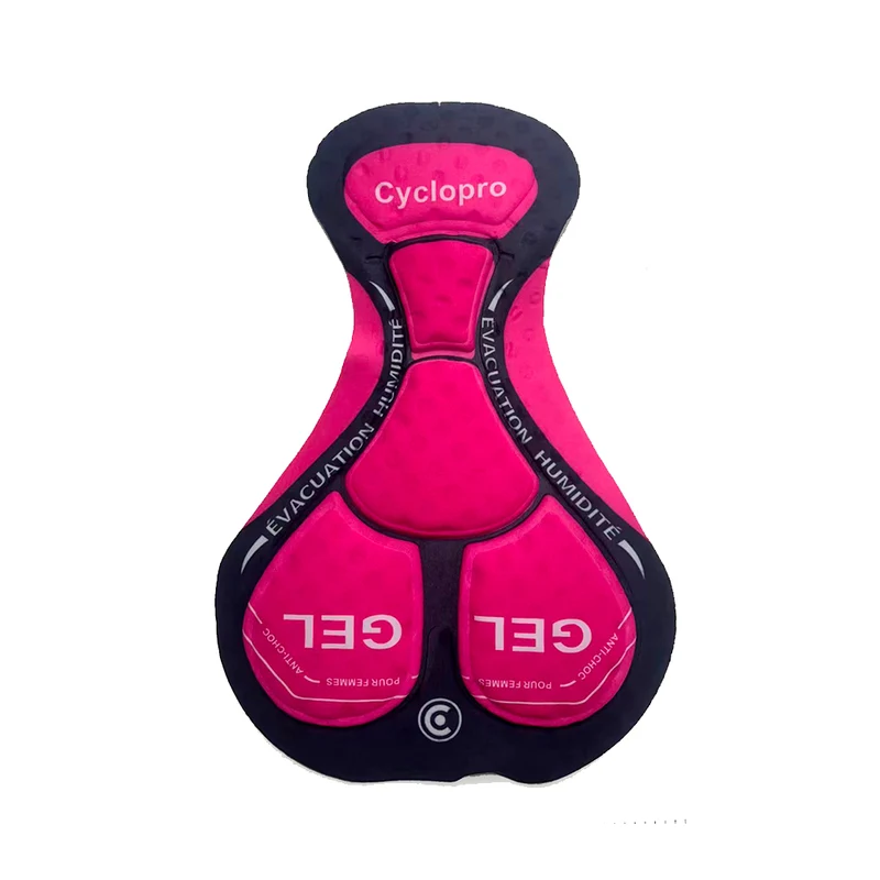 Tenue Vélo de Route Noire et Rose - Confort+
