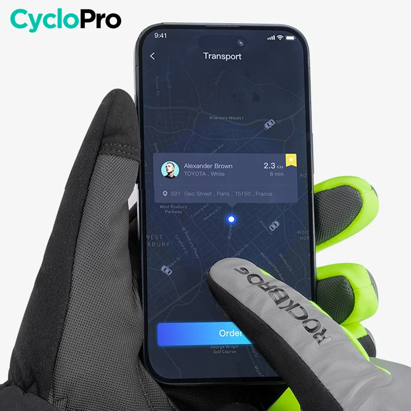 Gant hiver vélo - ThermoConfort