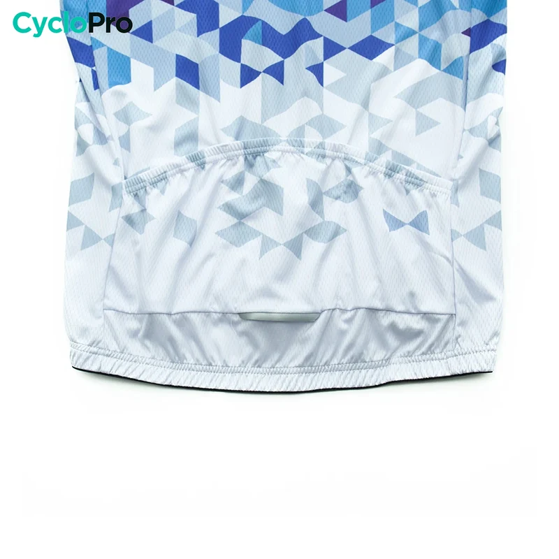 Maillot Cyclisme sans manches Bleu - Eski