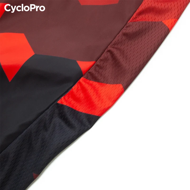 Maillot Cyclisme sans manches Rouge - EskI