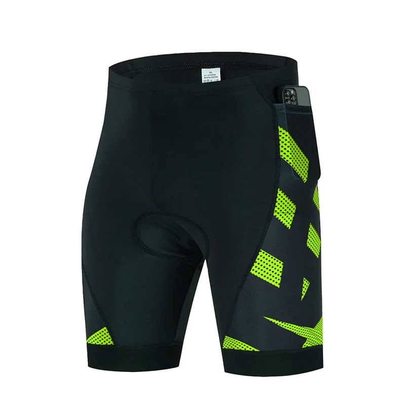 Cuissard Cycliste 3 Poches vert clair - Practical+