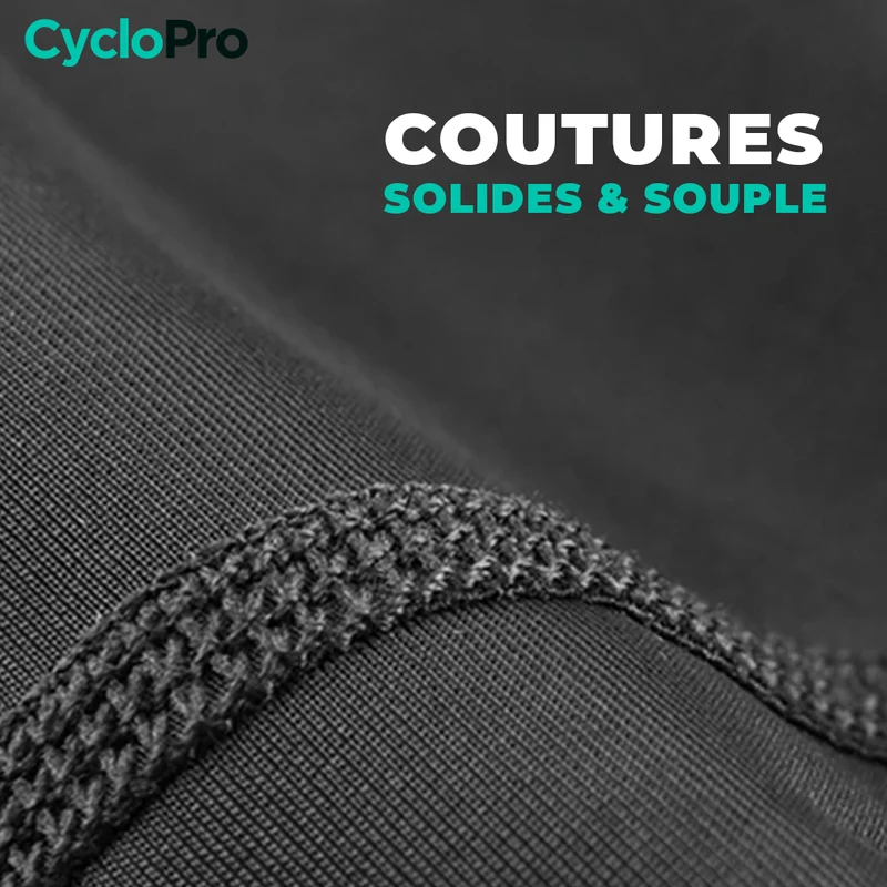 Cuissard Cycliste 3 Poches jaune - Practical+