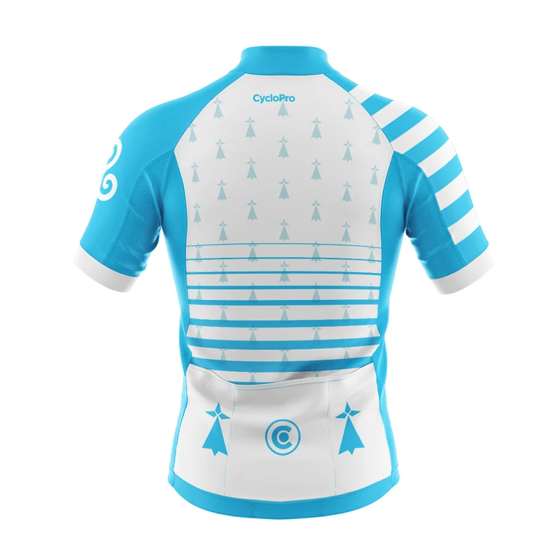 Tenue De Cyclisme Bleue Ciel - Bretagne