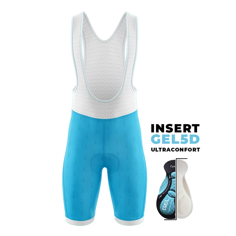 Tenue De Cyclisme Bleue Ciel - Bretagne