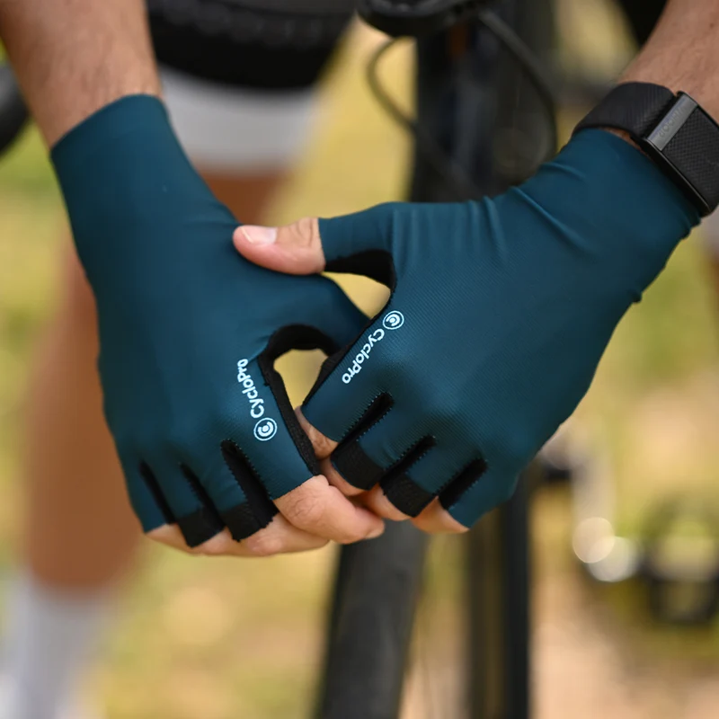 Mitaines Velo Bleues - Infinity