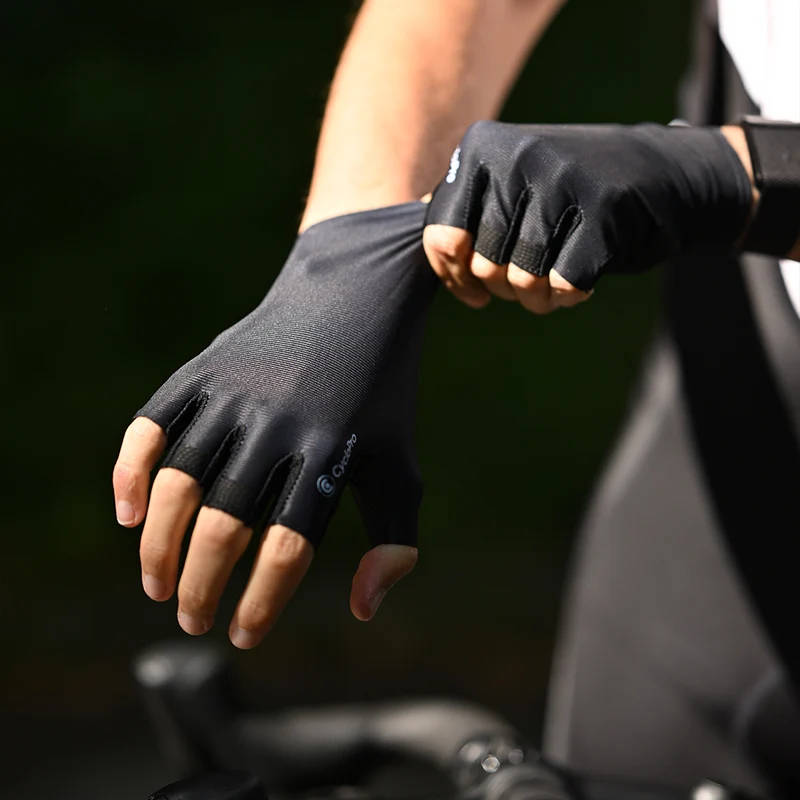 Mitaines Velo Noires - Infinity
